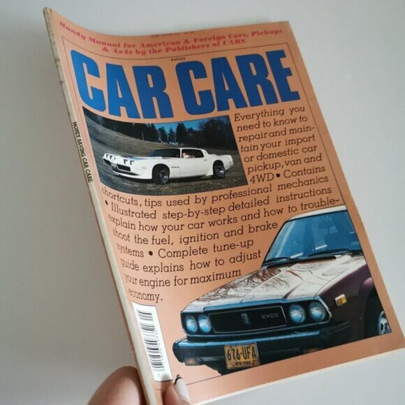 1980 Car Care Annual Magazine Weekend Mechanic Auto Repair Maintenance Import - Picture 2 of 8